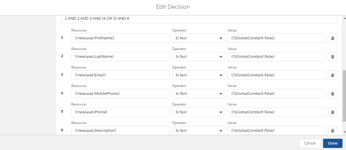 Salesforce create flows