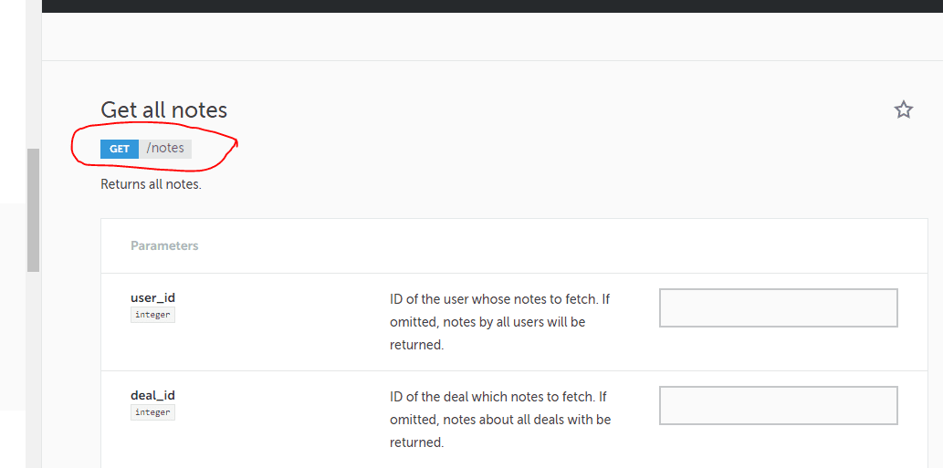 Pipedrive Notes