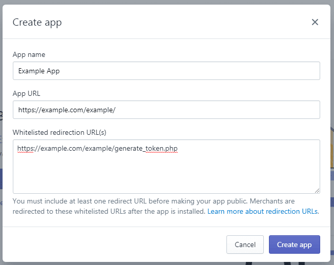 app dashboard