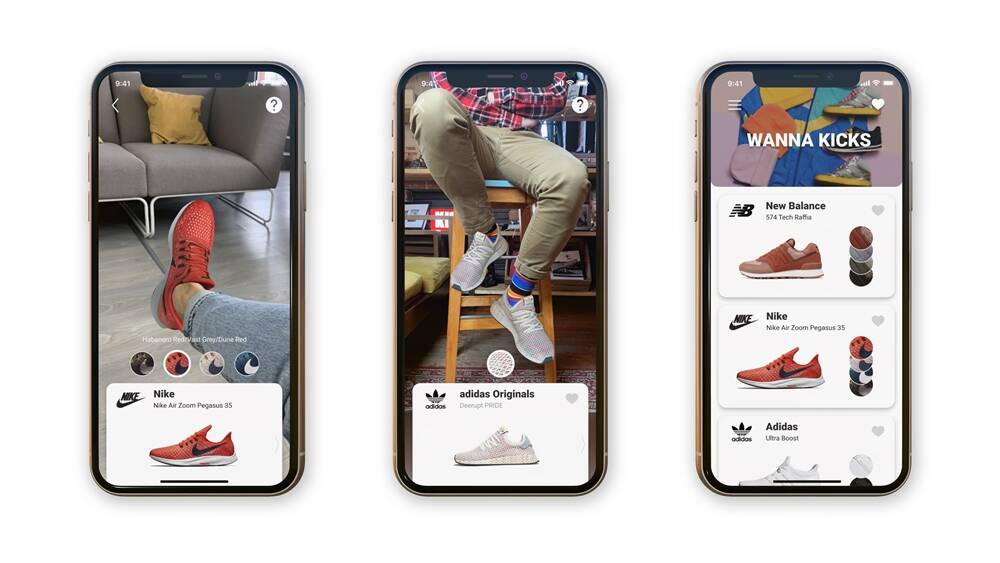 Wannaby’s Wannakicks AR shoes app