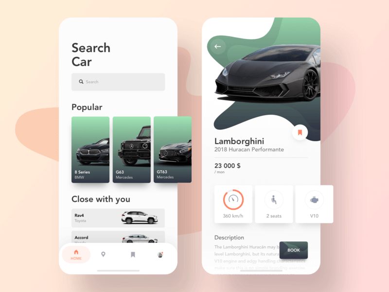 select a car