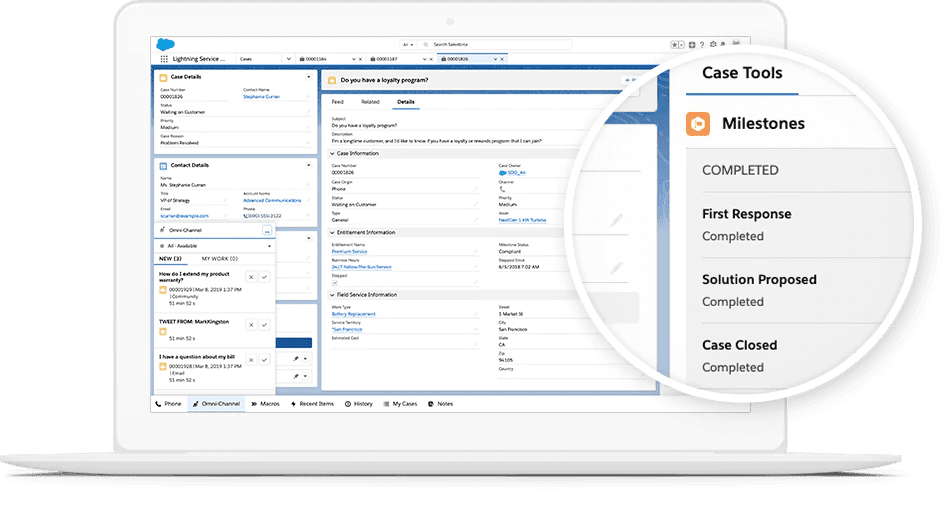 Salesfroce Service Cloud