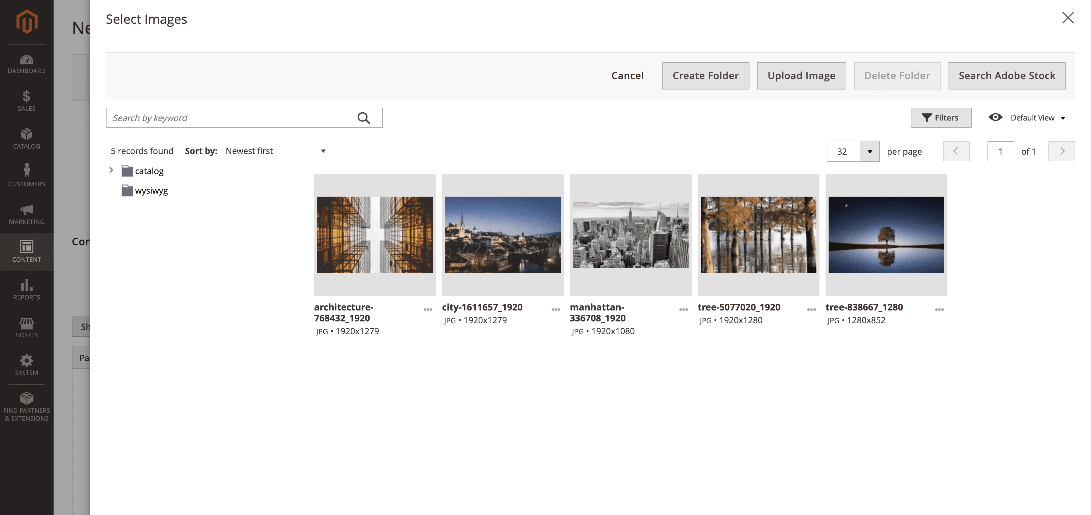 magento media gallery feature