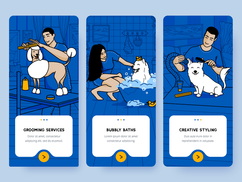 pet grooming booking app
