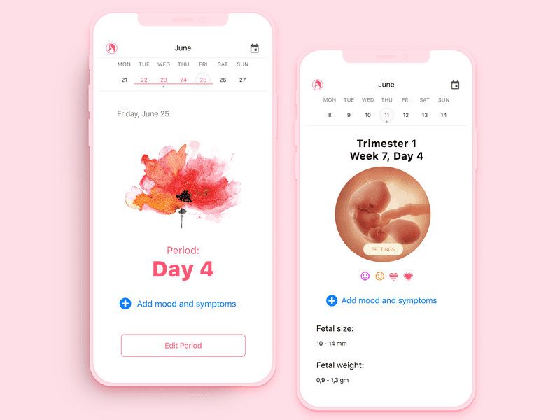 pregnancy tracking app