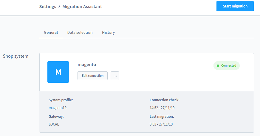 migration assistant