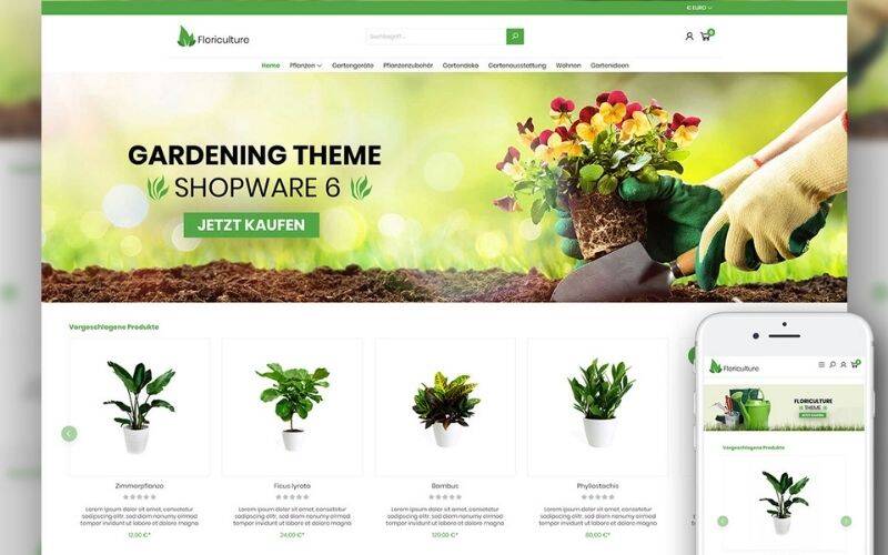 FLORICULTURE – Responsive Premium Theme