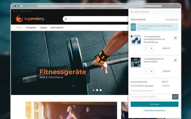 Legendary Theme – Modern & Clean