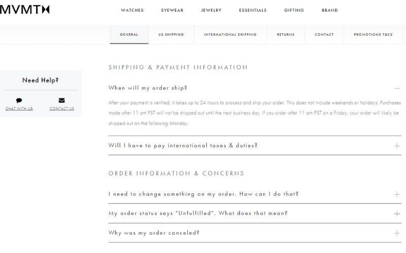 MvmtWatches FAQ Page