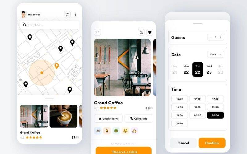 Table Reservation App