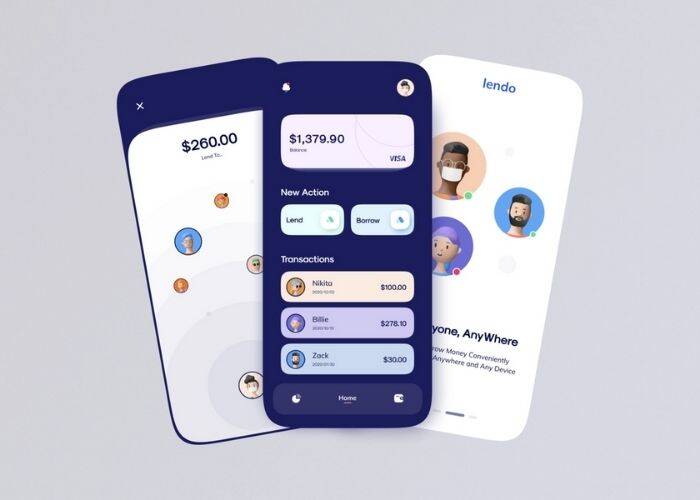 Lending mobile app