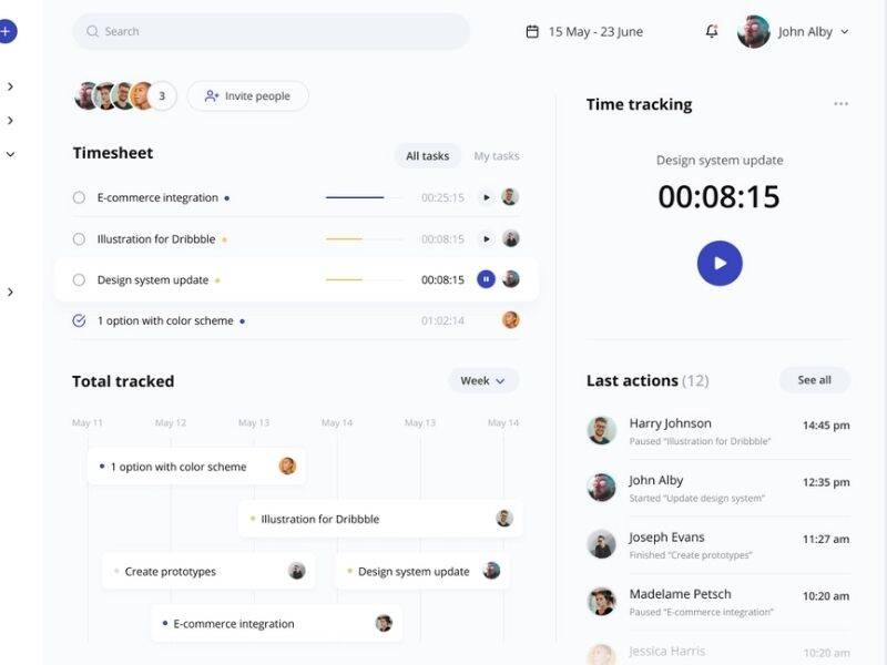 Time Tracking App