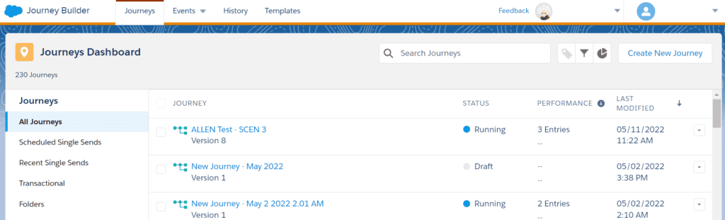 Journey Builder
