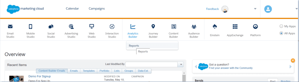 Analytics Builder