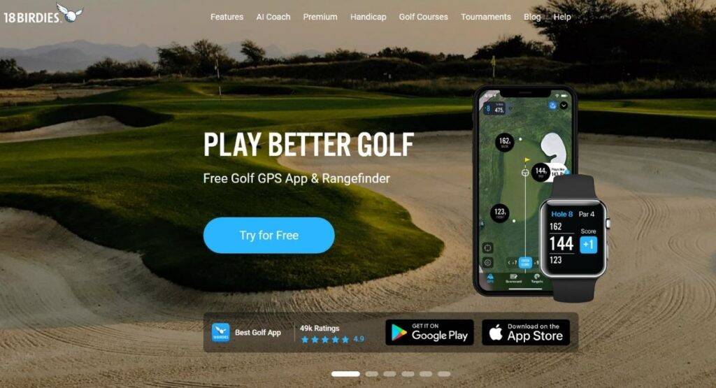 18Birdies Website