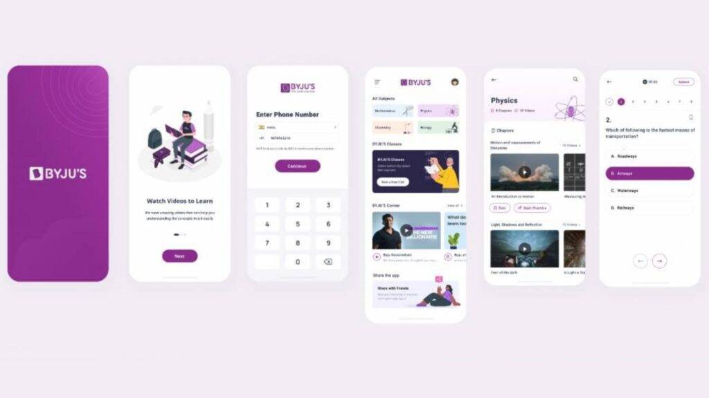 Byjus notification