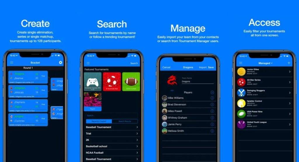 Tournament Manager IOS APP