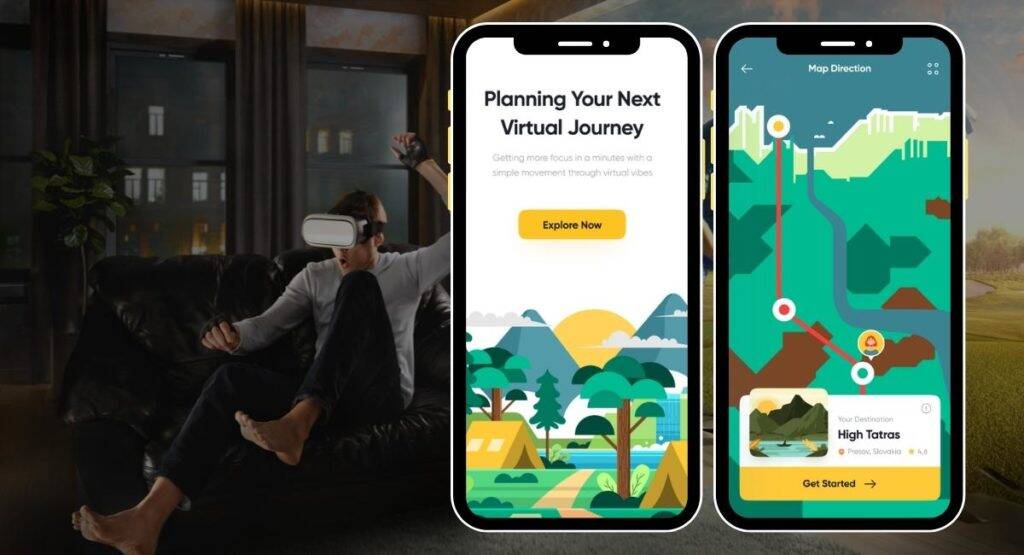 Virtual Golf Gaming App