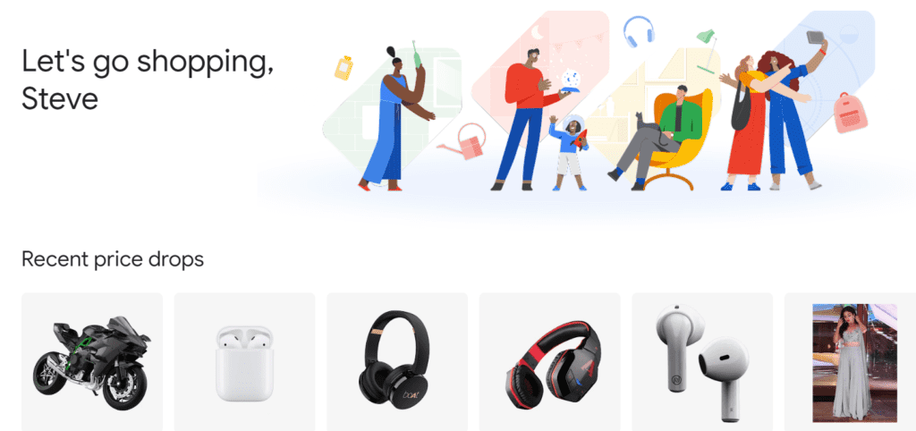 Google Shopping app