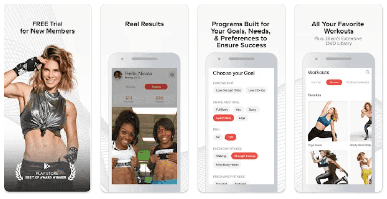 Jillian Michaels My Fitness Workout App