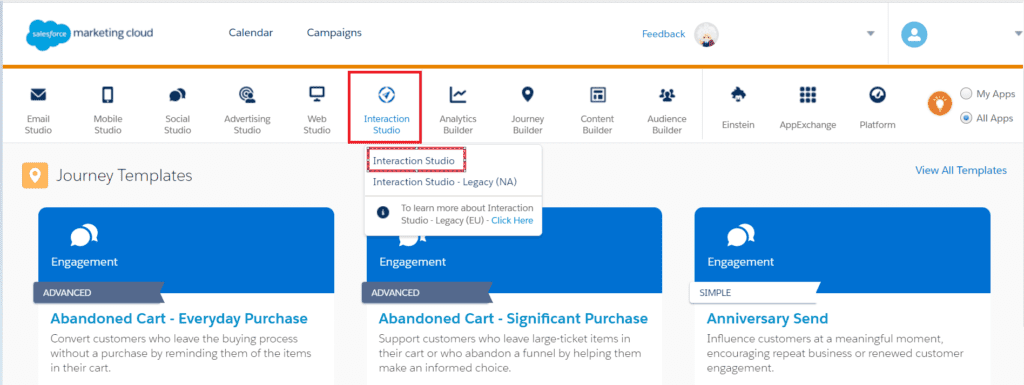 Salesforce Interaction Studio