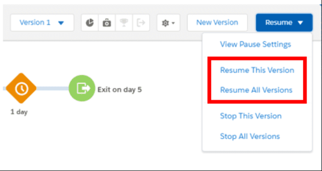 Resume the Journey