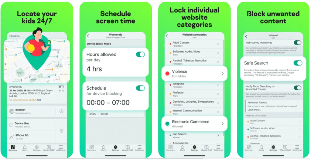 Kaspersky SafeKids with GPS