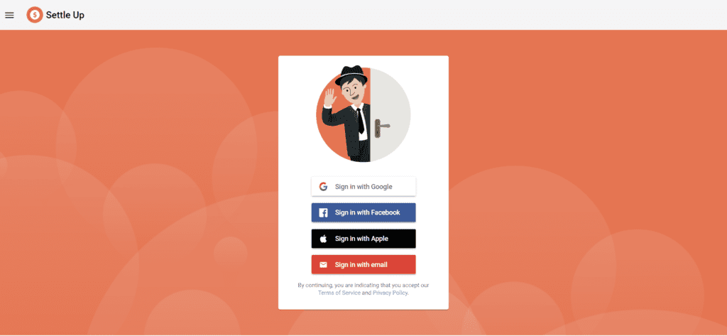 Settle up APP