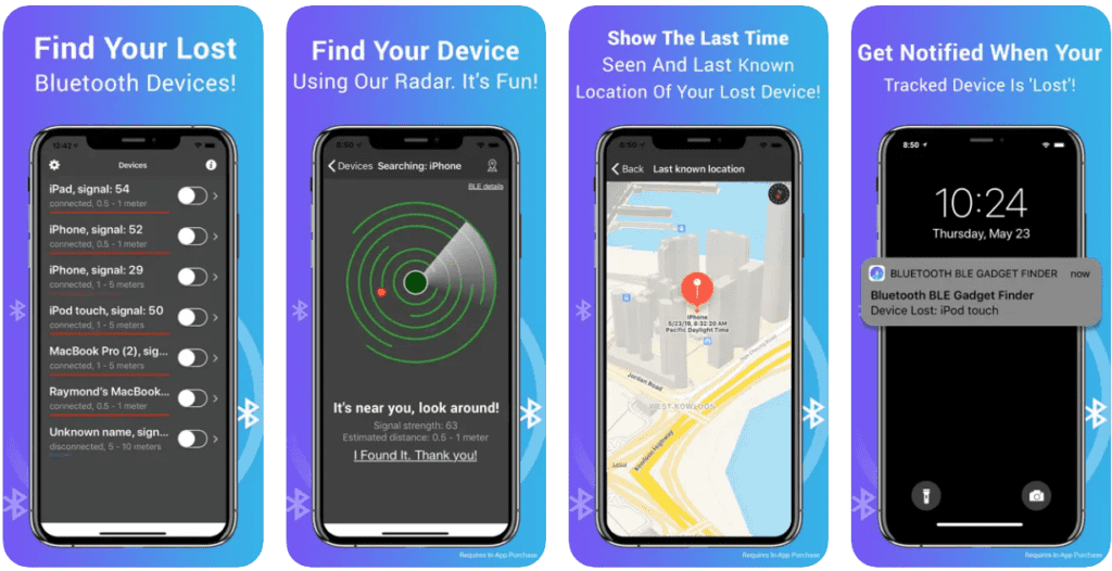 bluetooth ble device finder app