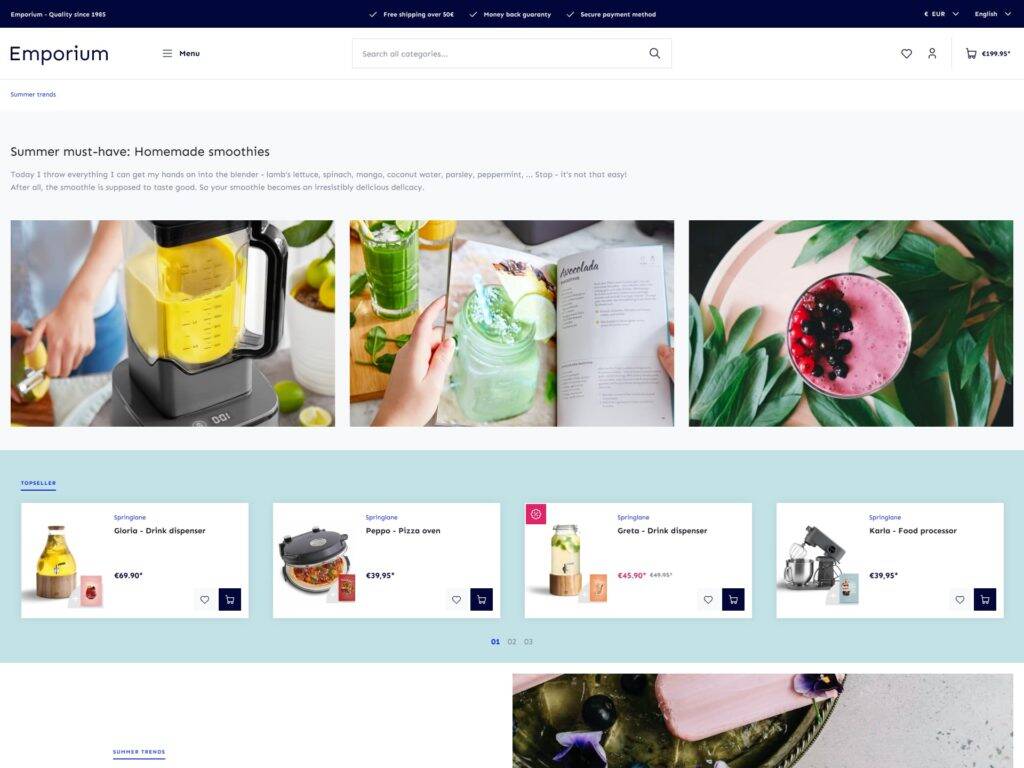 New premium theme Emporium