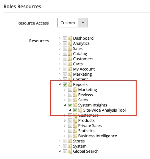 swat role access