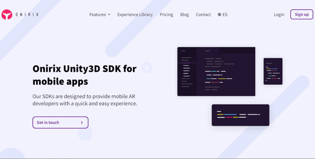 Onirix  sdk