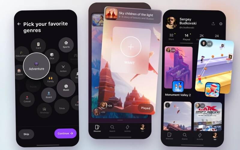 game mobile app