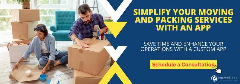 Moving and Packing Services App Development