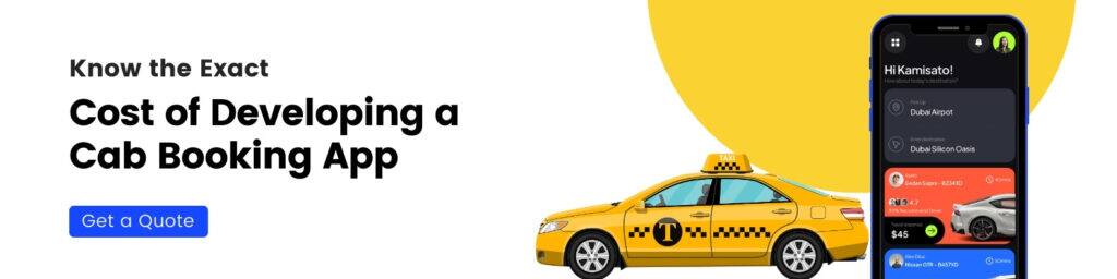 Taxi Booking App Development CTA