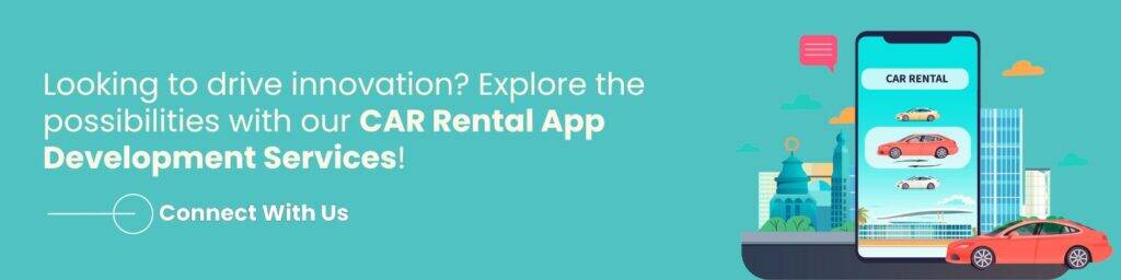 Car Rental App Development Call to action
