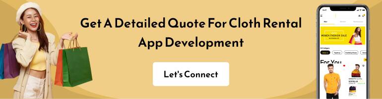 Get a detailed cost for Cloth rental app development?