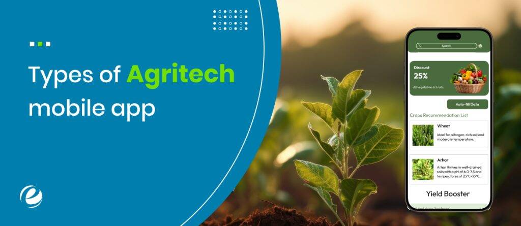 Types of Agritech mobile app