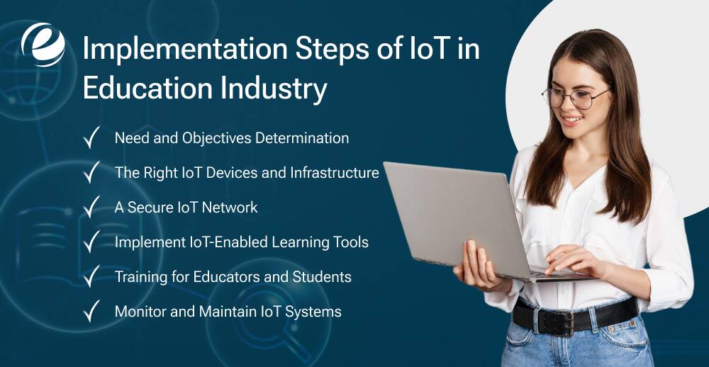 Implementation Steps of IoT in Education Industry