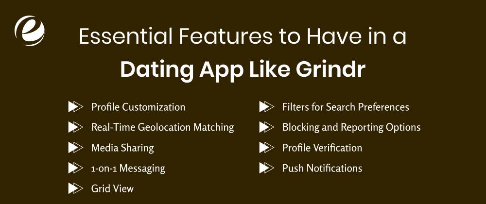 Essential Features to Have in a Dating App Like Grindr