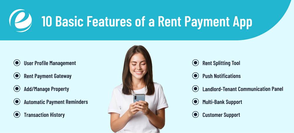 10 Basic Features of a Rent Payment App