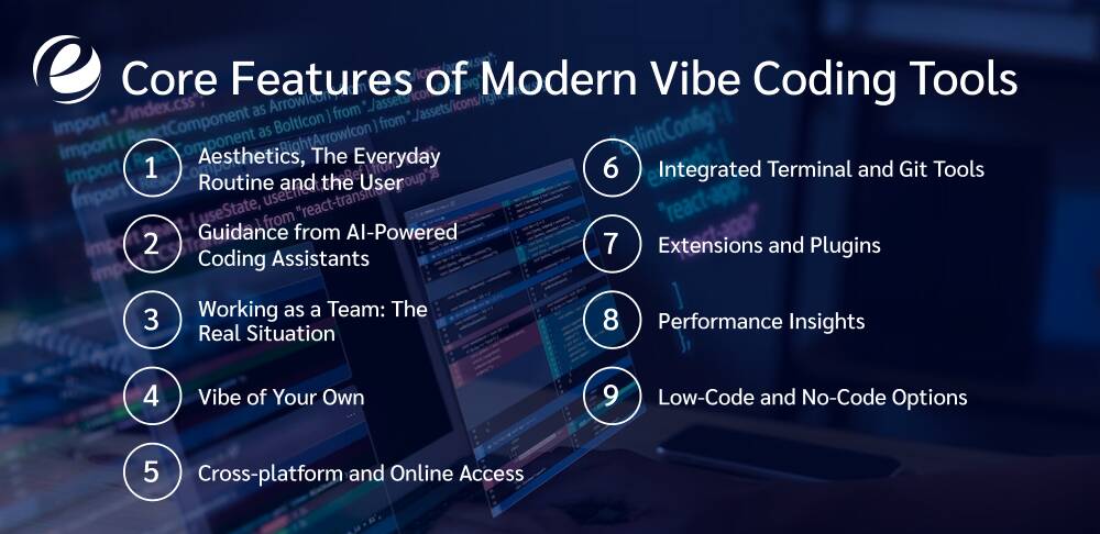Core Features of Modern Vibe Coding Tools