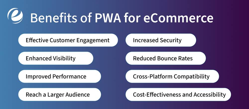 Benefits of PWA for eCommerce