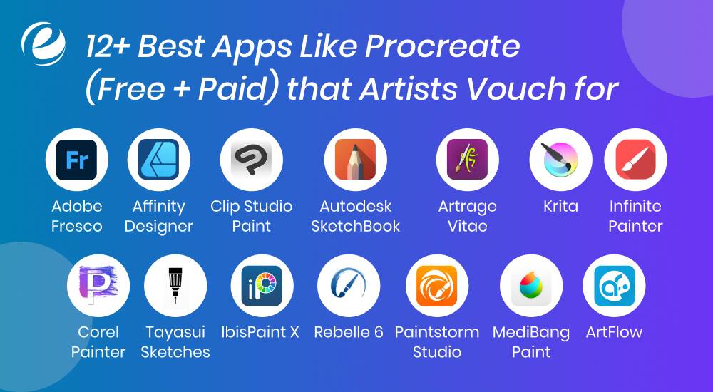 12+ Best Apps Like Procreate (Free + Paid) that Artists Vouch for