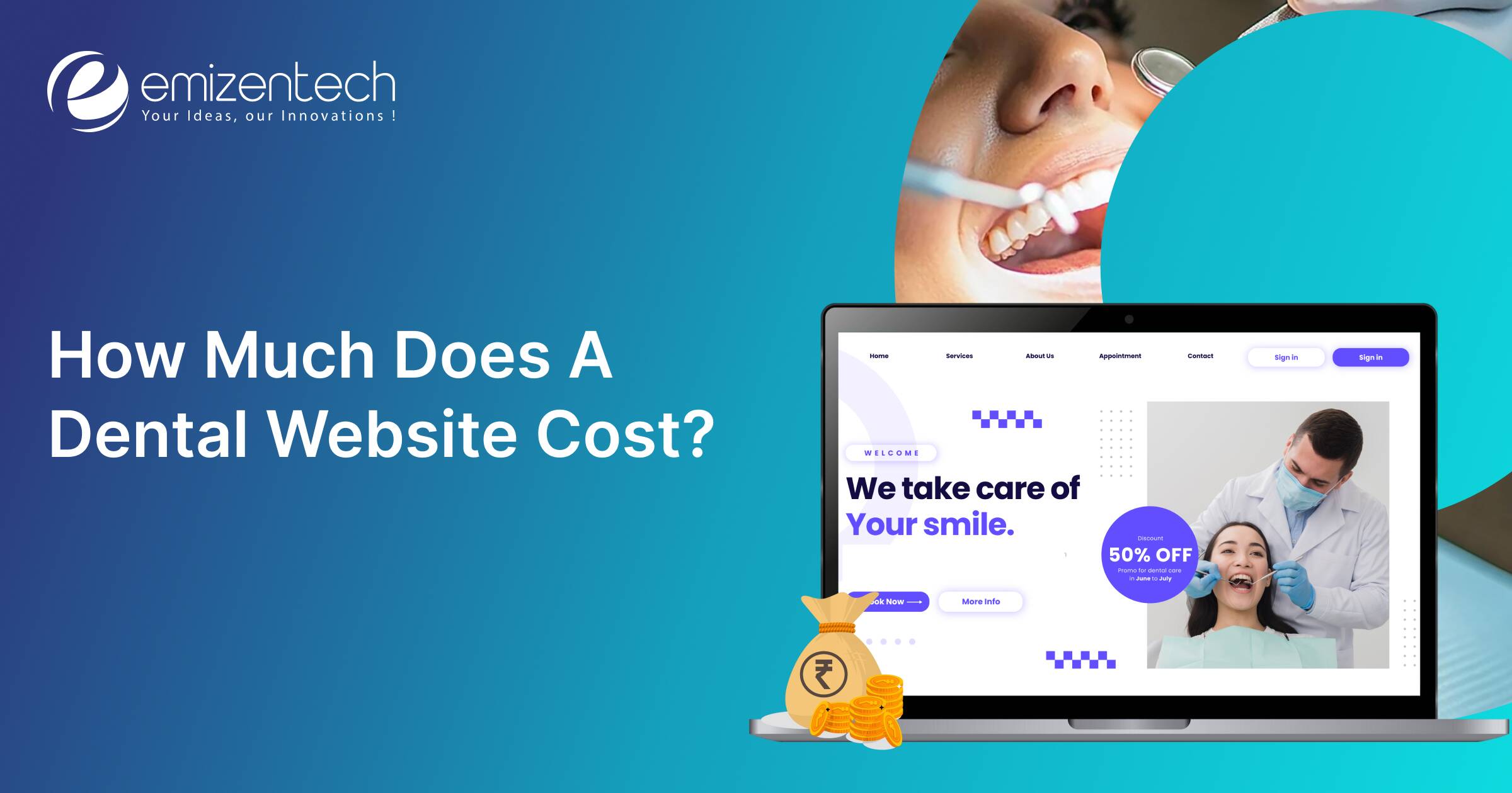 dental website cost