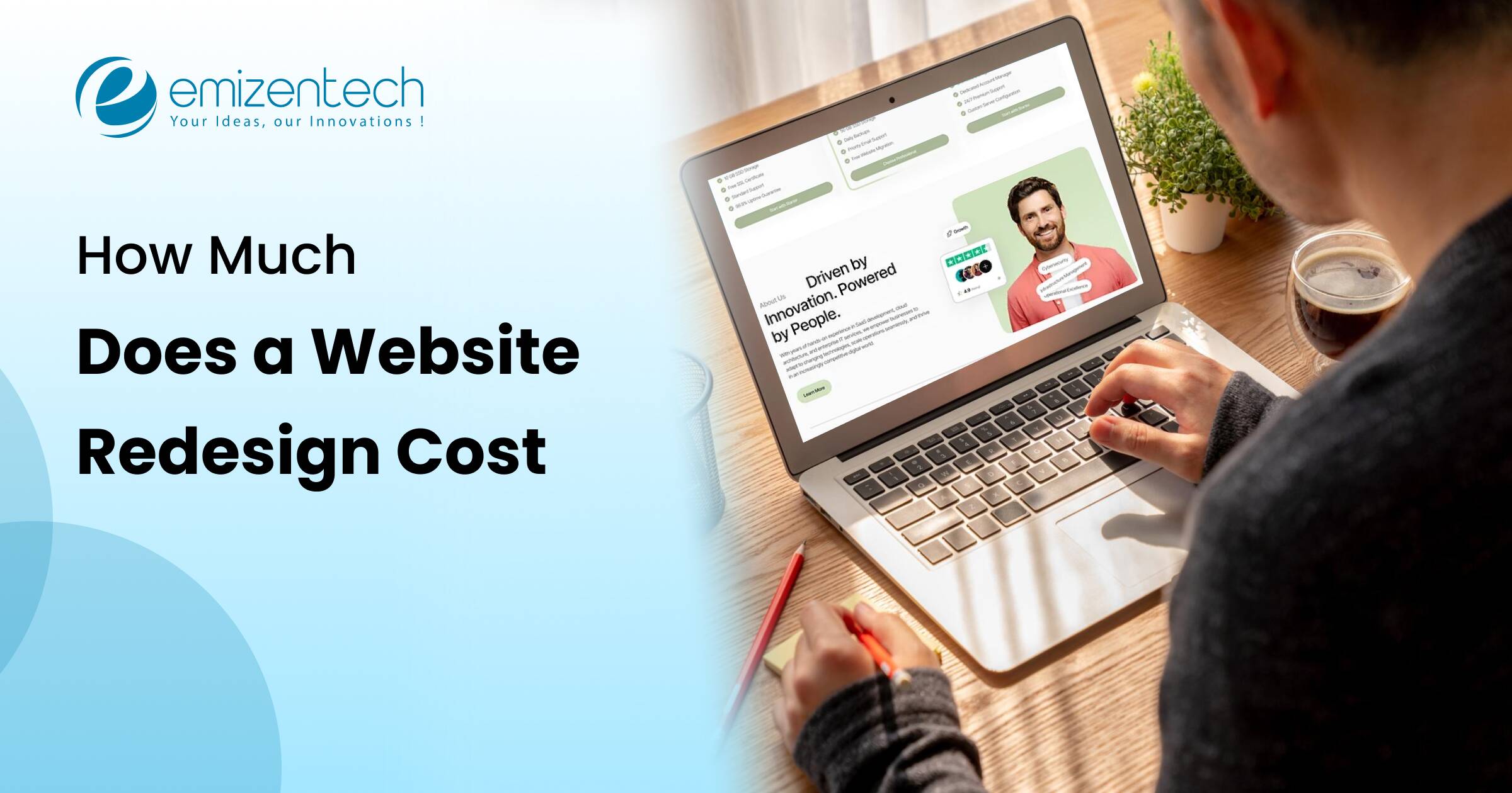 Website redesign cost