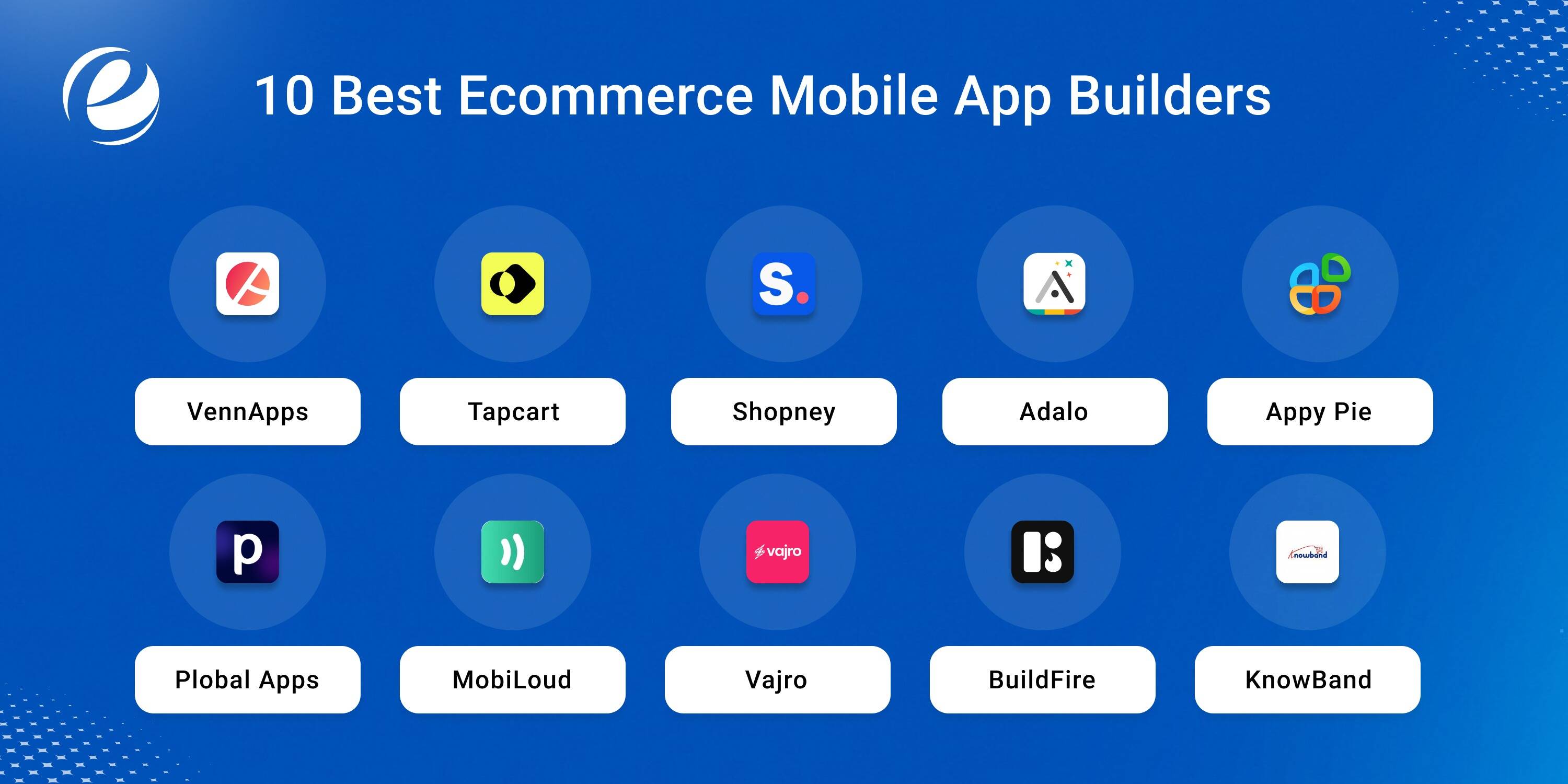 10 Best Ecommerce Mobile App Builders in 2026 
