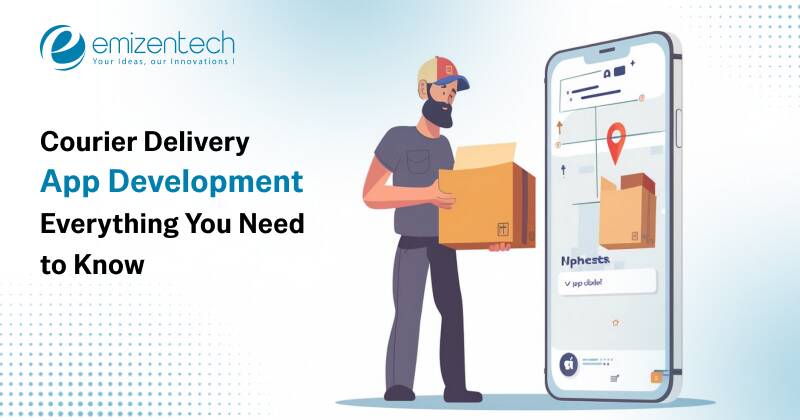 courier delivery app development