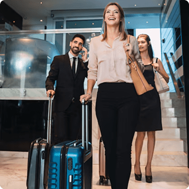 Travel & Hospitality We develop feature-rich travel and hospitality apps that make tasks like booking, tracking, and itinerary management easier than ever. Be it a hotel booking platform or a ride-hailing app, our React Native solutions enhance customer experiences and business efficiency.