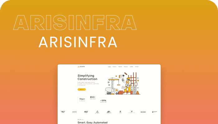 ArisInfra Launched by Emizentech, Aris Infra, an online store, is here to change the old game of construction into a new and advanced one, selling a vast range of products, such as GI pipes, GI wire, wall putty, etc.